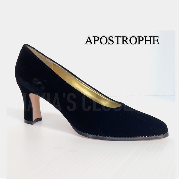 Apostrophe | Shoes | Apostrophe Vintage 8m Piccolo Black  display picture 1